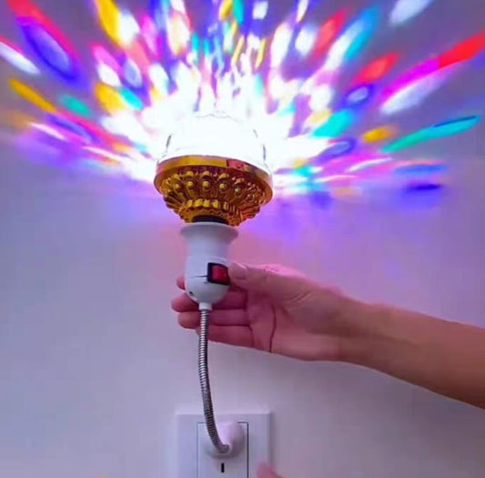 Ampoule LED Rotative Multicolore