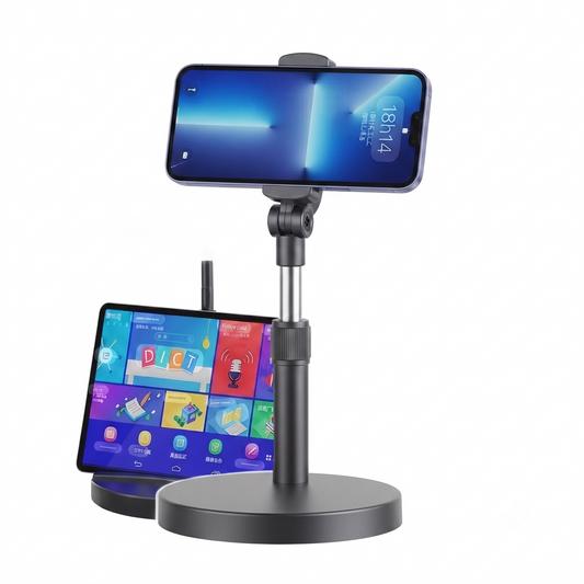 Support Bureau 2en1 Téléphone & Tablette
