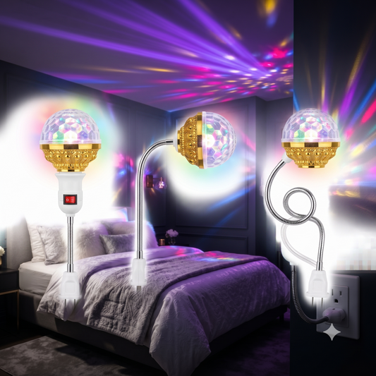 Ampoule LED Rotative Multicolore