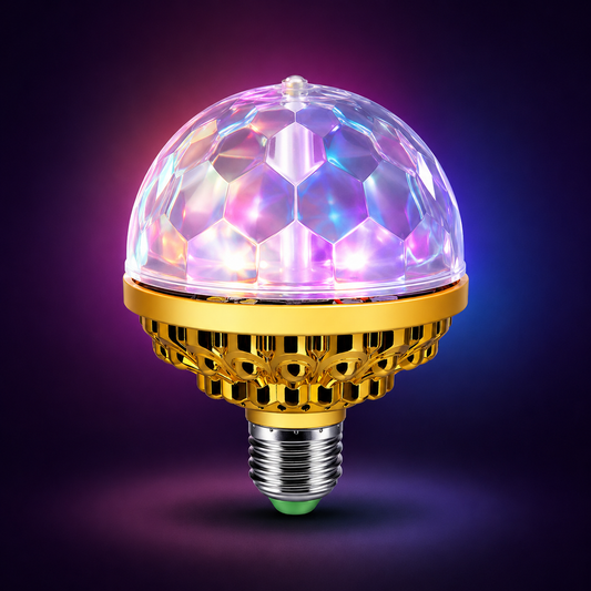 Ampoule LED Rotative Multicolore